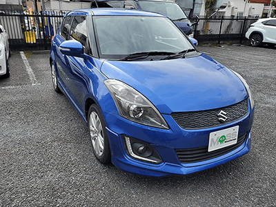Mossガレージの中古車買取実績｜スズキ スイフト RS｜東京都世田谷区のお客様｜2016(平成28)年10月登録｜走行距離57,608km