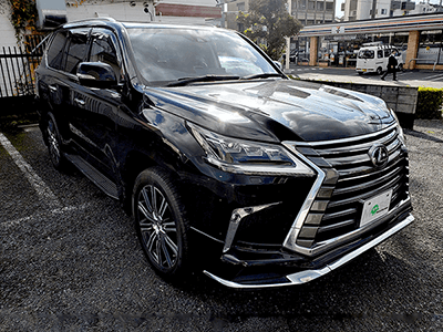 Mossガレージの中古車買取実績｜レクサス LX570 ベース｜東京都足立区のお客様｜2018(平成30)年12月登録｜走行距離25,885km