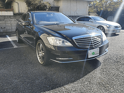 Mossガレージの中古車買取実績｜メルセデス・ベンツ Sクラス S550｜東京都目黒区のお客様｜2010(平成22)年08月登録｜走行距離90,489km