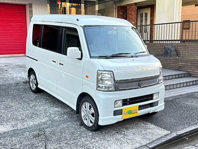 Mossガレージの中古車買取実績｜スズキ エブリイワゴン｜東京都大田区のお客様｜2008(平成20)年08月登録｜走行距離74,096km