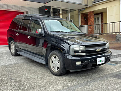 Mossガレージの中古車買取実績｜シボレー トレイルブレイザー｜東京都葛飾区のお客様｜2006(平成18)年08月登録｜走行距離97,512km