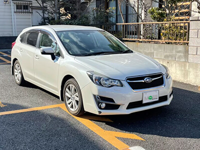 Mossガレージの中古車買取実績｜スバル インプレッサ｜東京都文京区のお客様｜2015(平成27)年04月登録｜走行距離21,280km