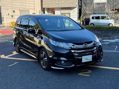 Mossガレージの中古車買取実績｜ホンダ オデッセイ HV｜千葉県千葉市花見川区のお客様｜2017(平成29)年08月登録｜走行距離67,721km