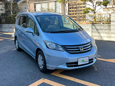 Mossガレージの中古車買取実績｜ホンダ フリード｜東京都武蔵野市のお客様｜2009(平成21)年10月登録｜走行距離62,385km
