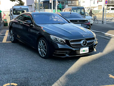 Mossガレージの中古車買取実績｜メルセデス・ベンツ S560 クーペ 4MATIC｜神奈川県横浜市瀬谷区のお客様｜2020(令和2)年03月登録｜走行距離16,769km