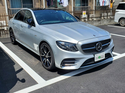 Mossガレージの中古車買取実績｜メルセデス AMG E53｜東京都港区のお客様｜2019(令和1)年01月登録｜走行距離26,599km
